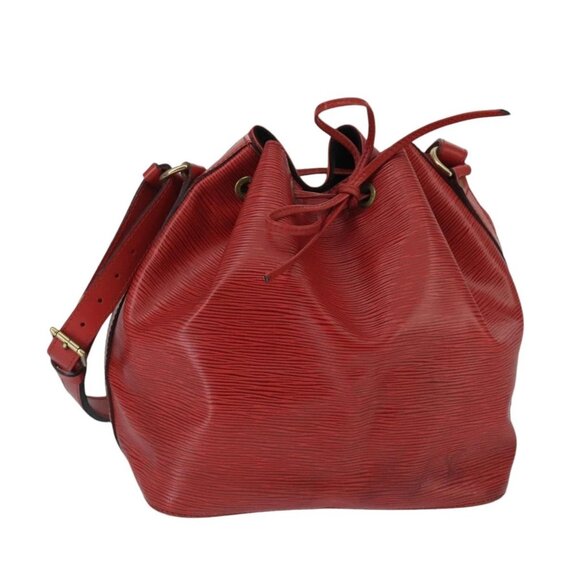 LOUIS VUITTON Epi Petit Noe Shoulder Bag Red - Picture 1 of 16
